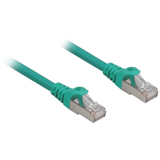 Patchcord S/FTP Cat 6A 3m Green