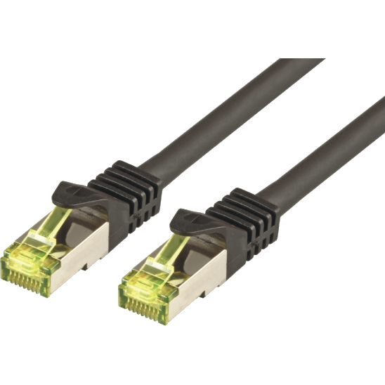 Patchcord S/FTP Cat7 3m Black