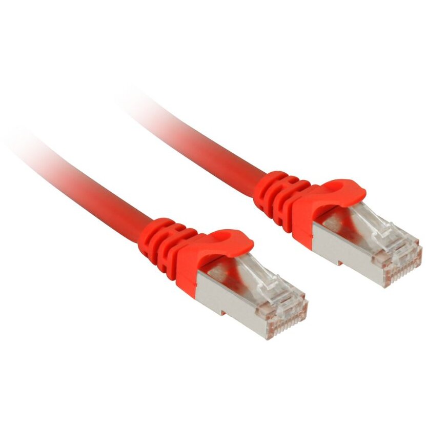 Patchcord S/FTP Cat7 7.5m Red