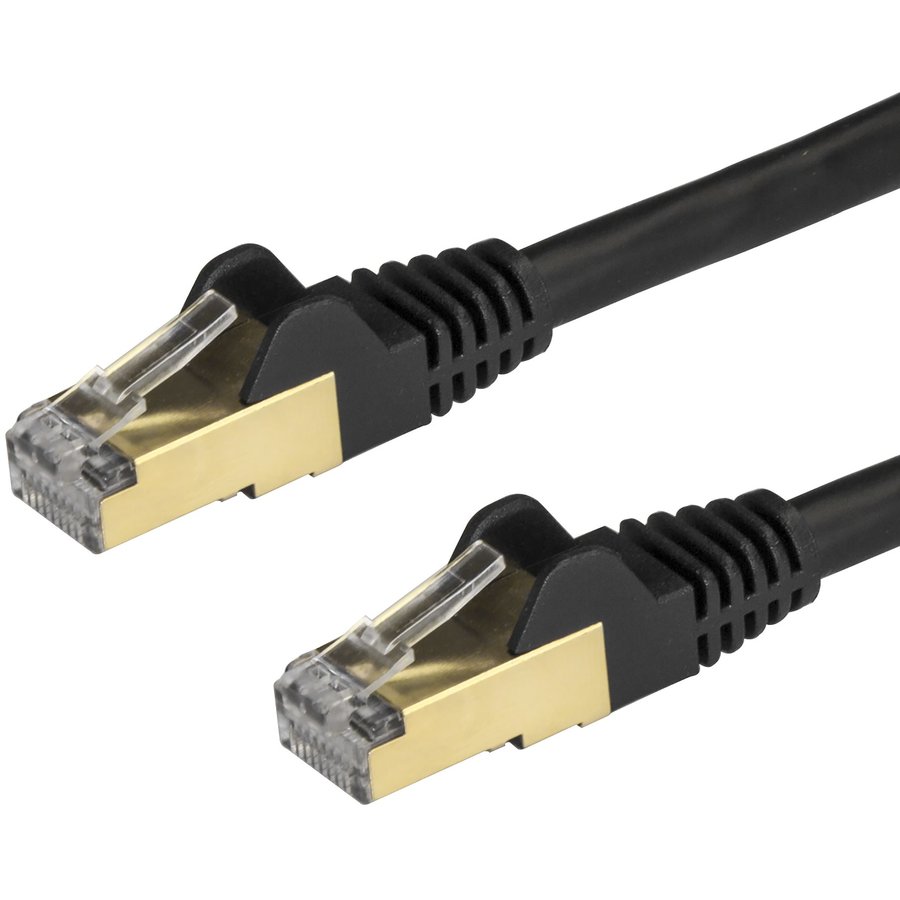 Patchcord STP Cat 6A 2m Black