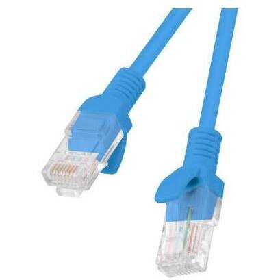 Patchcord UTP Cat 5E 0.25m Blue