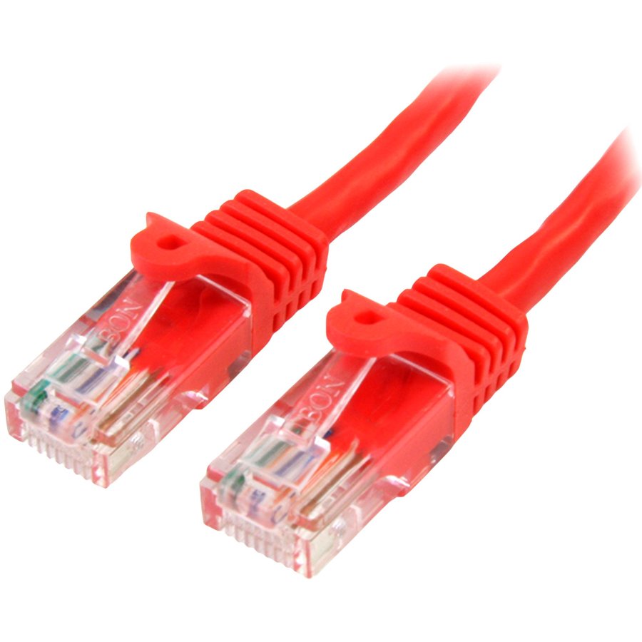 Patchcord UTP Cat 5e 1m Red
