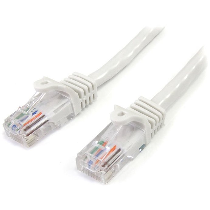 Patchcord UTP Cat 5e 5m White