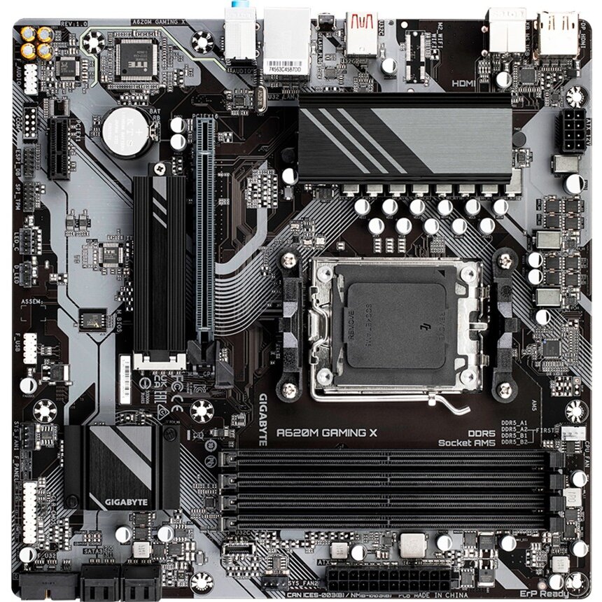 Placa de baza A620M GAMING X - Socket AM5 - motherboard