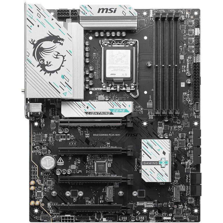 Placa de baza B860 GAMING PLUS WIFI Intel LGA1851 ATX
