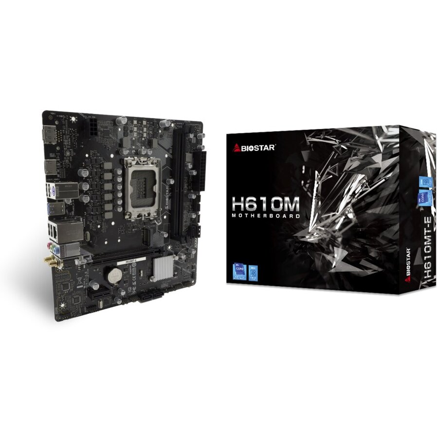 Placa De Baza H610MT-E Intel H610 LGA 1700 micro ATX