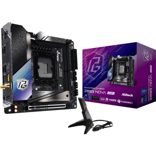 Placa De Baza Phantom Gaming Z890I NOVA WIFI Mini-ATX LGA1851-Socket Z890
