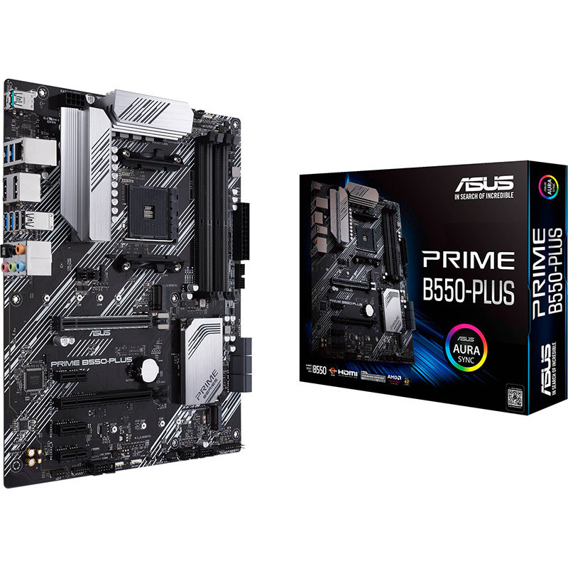 Placa de baza PRIME B550-PLUS AMD AM4 ATX