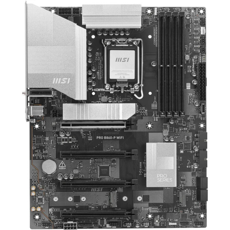 Placa de baza PRO B860-P WiFi Intel LGA1851 ATX