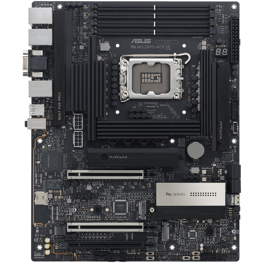 Placa De Baza Pro WS Z890-ACE SE LGA 1851 Intel Z890 ATX DDR5
