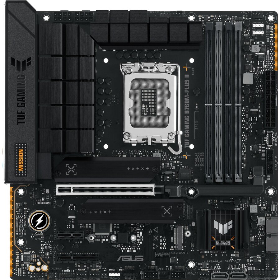 Placa de baza TUF GAMING B760M-PLUS II - Socket 1700 - motherboard