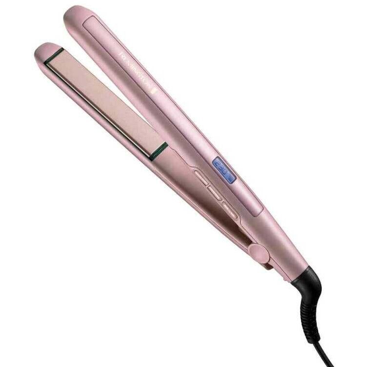 Placa Indreptat Parul S5901 Coconut Smooth Invelis Ceramic 230grade Celsius Incalzire Rapida LCD Roz