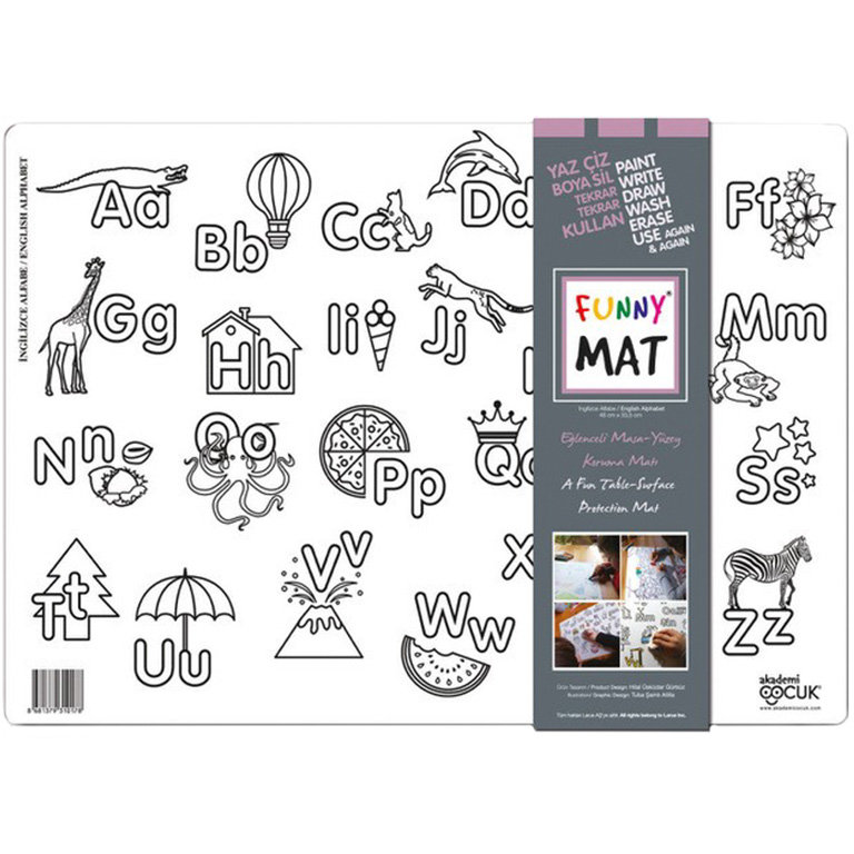 Plansa pentru Colorat Alfabet