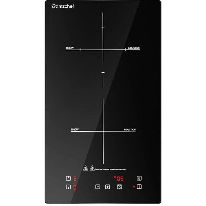 Plita Cu Inductie IRC119 3300W 2 Zone De Inductie Negru