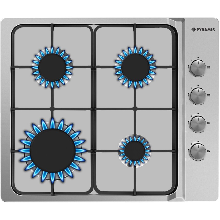 Plita Gaz 4102 4 Arzatoare Inox