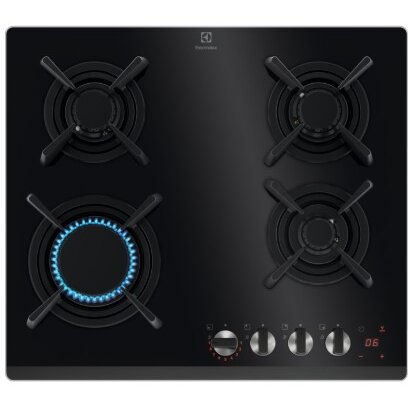 Plita Gaz KGG643753K Incorporabila 4 Arzatoare Negru