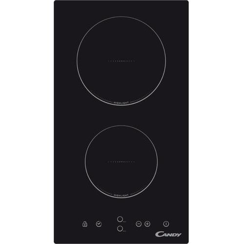 Plita incorporabila CDH30 2 zone 30 cm Sticla neagra