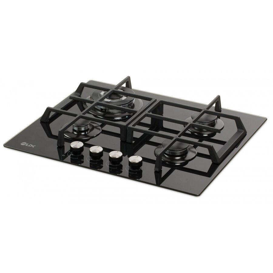 Plita Incorporabila Cordoba Wok Jz4bk60 Gaz 4 Arzatoare Wok Aprindere Electrica Gratare Fonta Siguranta 60cm Negru