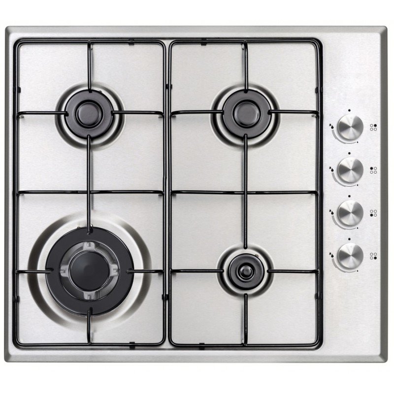 Plita incorporabila Milano Plus PG60 Gaz 4 Arzatoare Inox