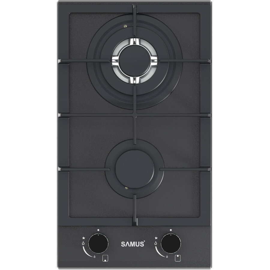 Plita Incorporabila PSG-32SMGN1 2 Arzatoare Negru