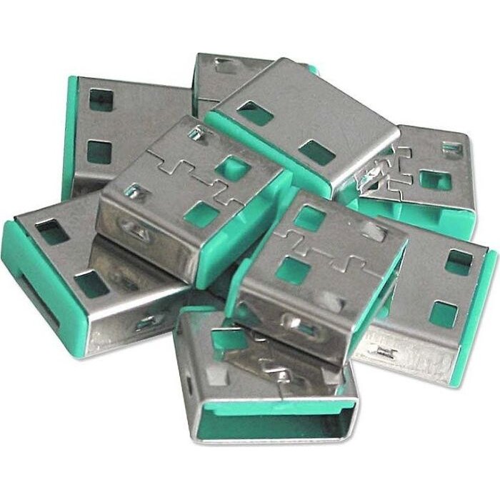 port lock 10pcs. - Code green