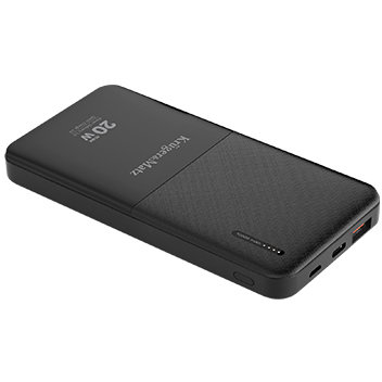 Power Bank KM0904 10000mAh cu Functie Incarcare Rapida Negru