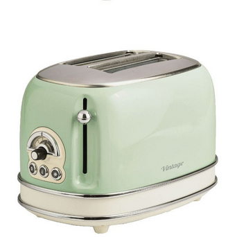 Prajitor de paine 0155 Vintage 2 felii 810W Verde