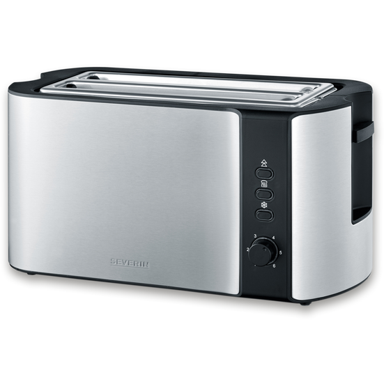 Prajitor de Paine AT 2590 4 Felii 1400W Inox/Negru