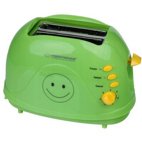 Prajitor de Paine Smiley EKT003 2 Imagini 750W 3 in 1 Verde