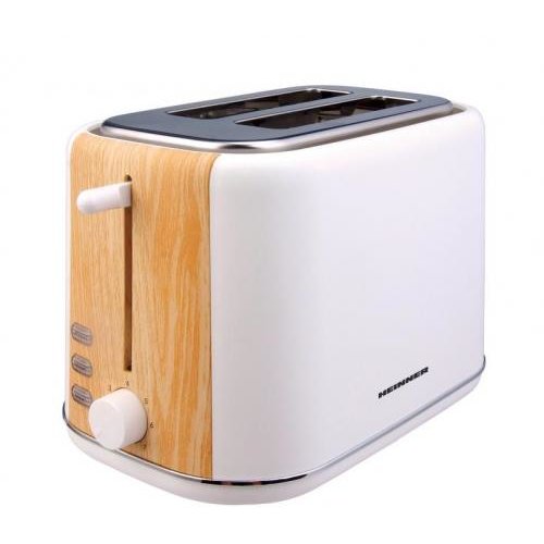 Prajitor de paine Soft Wood HTP-WH800BB 800W Alb / Maro