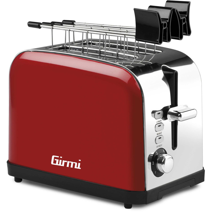 Prajitor de paine TP56 770-920W 6 niveluri Rosu