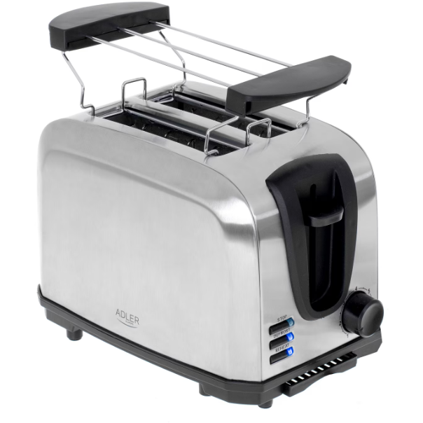 Prajitor Paine AD 3222  3 Functii 1000W Inox