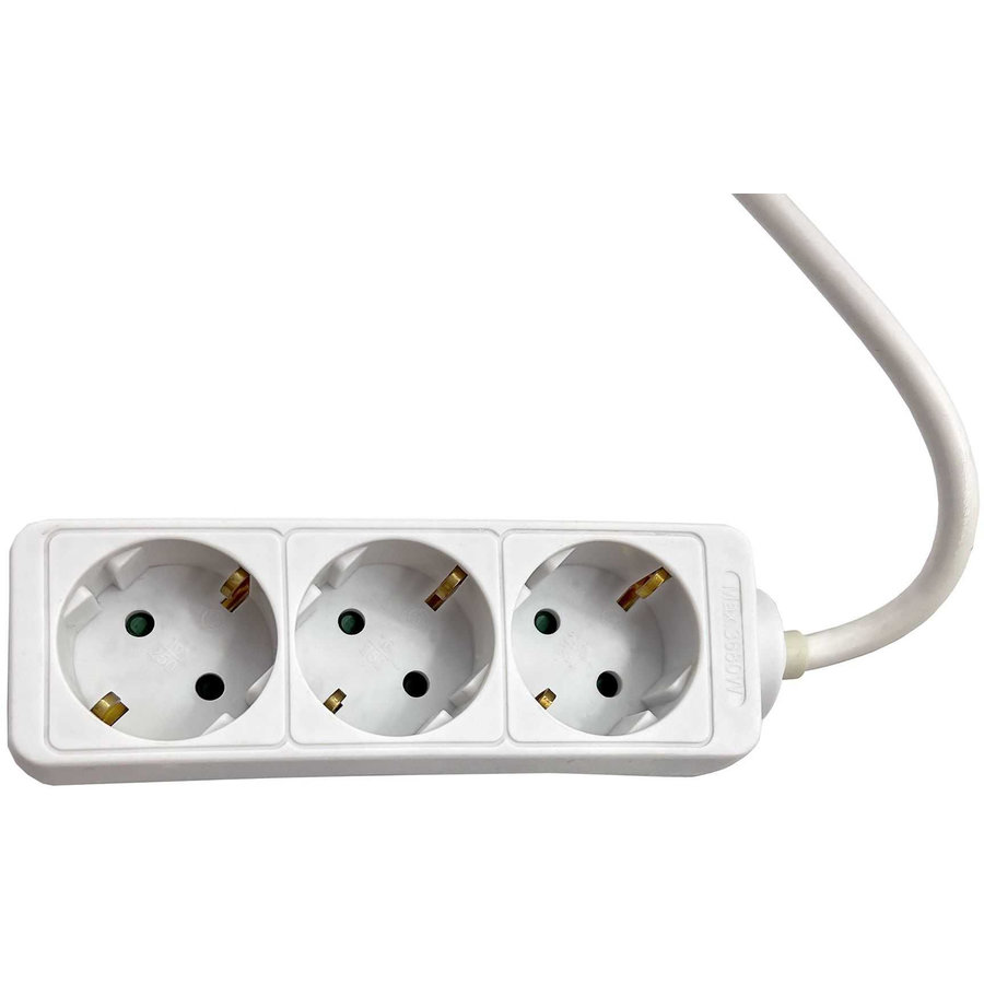 Prelungitor 3 prize 1.5m White