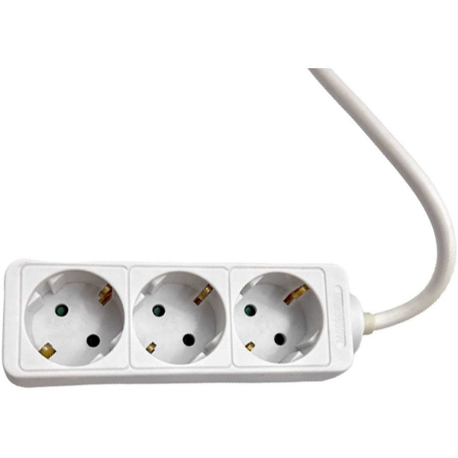 Prelungitor 3 prize 3m White