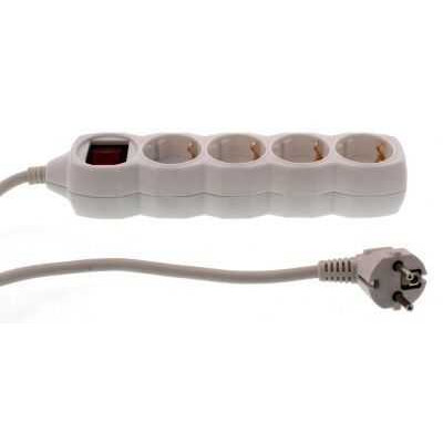 Prelungitor 4 prize 3M cu intrerupator cablu 3x1.5mmp