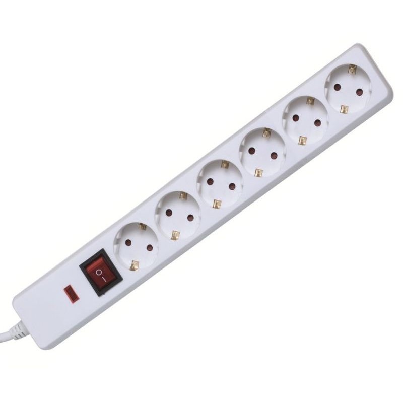 Prelungitor 6 prize 1.5m White