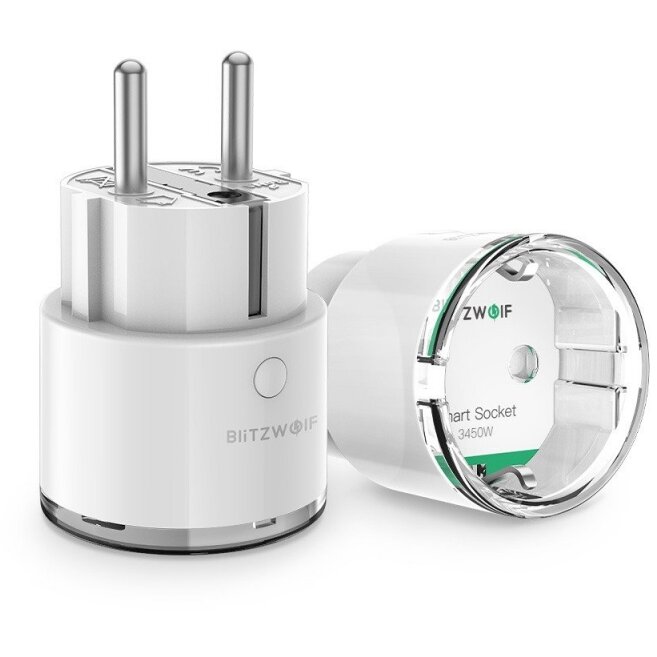 Priza Smart BW-SHP6 Pro WiFi 15A 3450W Alb