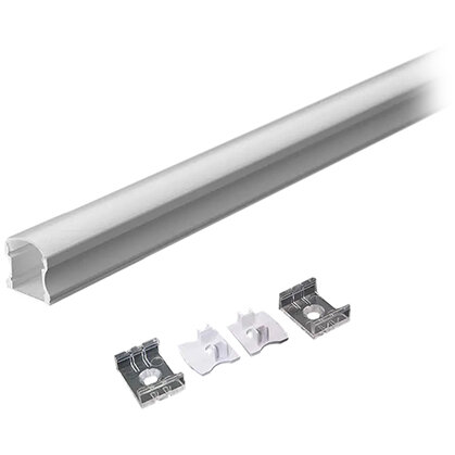 Profil Banda LED  2M 17.2MMx15.5MM  Aluminiu Alb