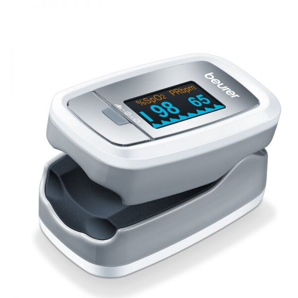Pulsoximetru PO 30 Afisaj Color Alb/Gri