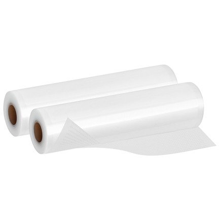 Pungi Ambalare In Vid 15x500 2x Role PE + PA Alb
