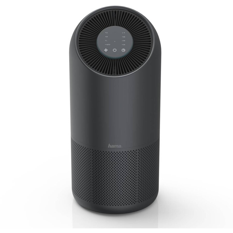 Purificator de Aer Smart 186437 3 Filtre Control Vocal Amazon Alexa / Google Assistant Negru