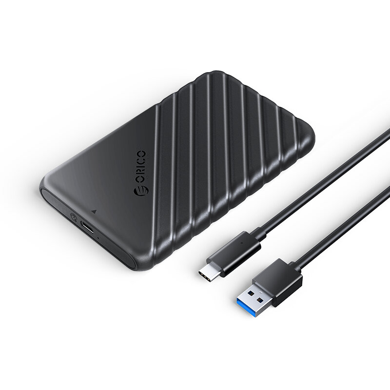 Rack 25PW1-C3 Compatibil cu HDD/SSD 2.5Inch Interfata USB 3.1 Negru