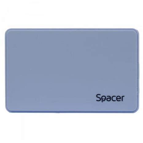 Rack Extern pentru HDD/SSD 2.5Inch S-ATA Interfata PC USB 3.0 Husa Piele Sintetica Plastic Bleu