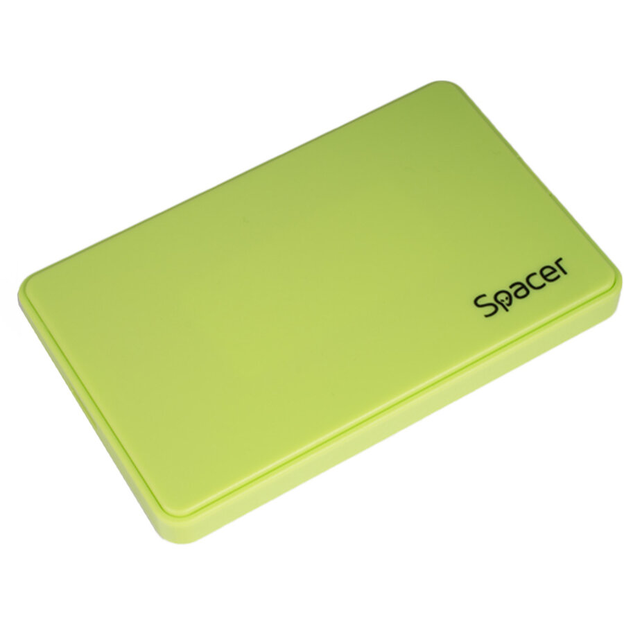 Rack Extern SPR-25612GR pentru HDD/SSD 2.5Inch S-ATA Interfata PC USB 3.0 Plastic Verde