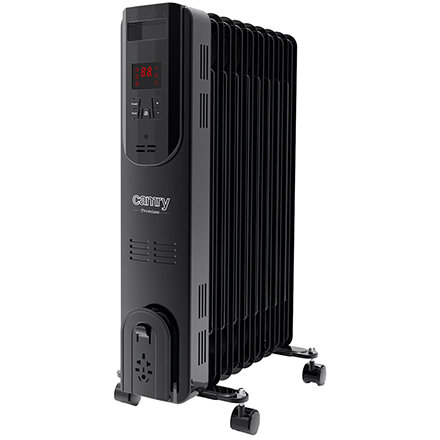 Radiator CR 7810 Ulei 9 Elementi 2000W Negru
