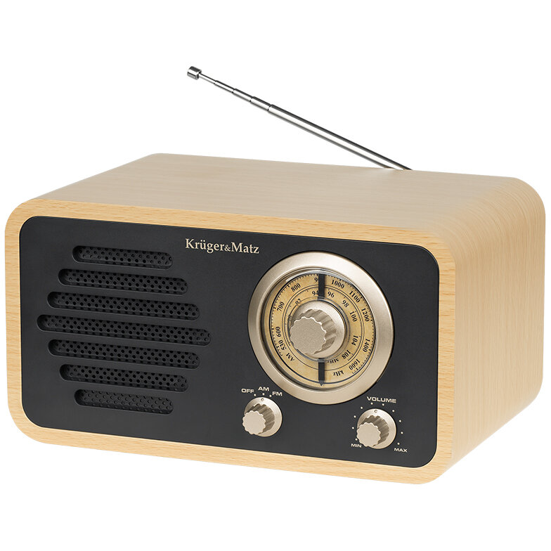 Radio AM/FM 5W Design Retro