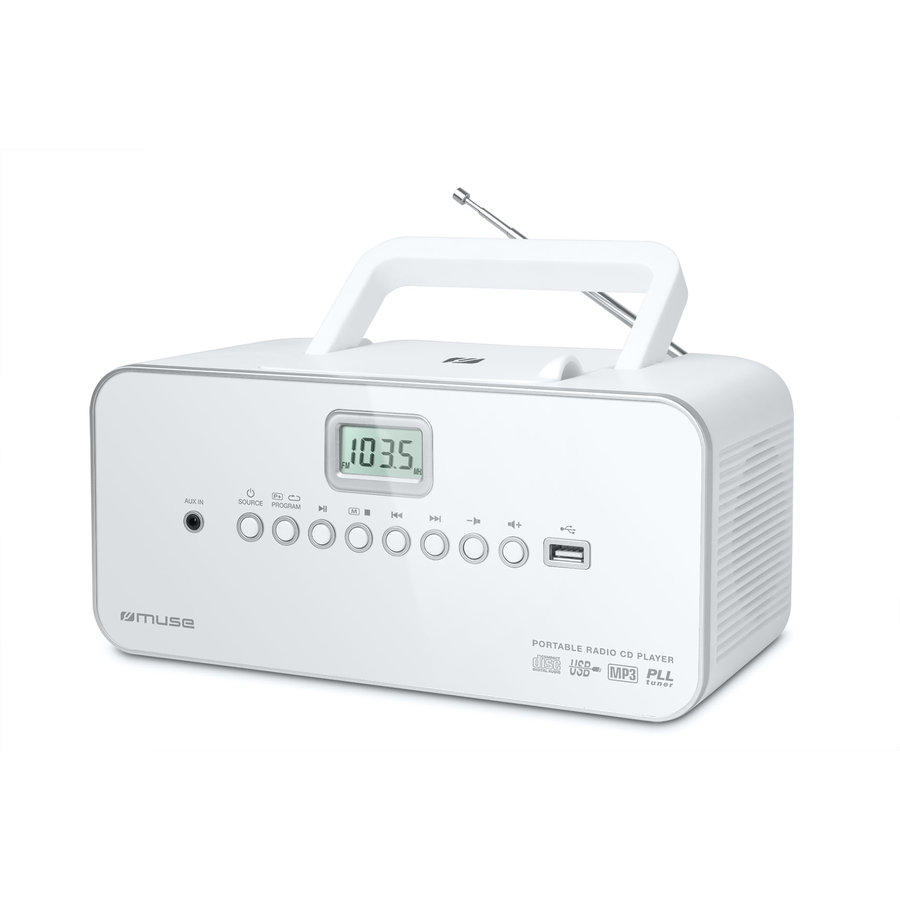 Radio CD M-28 RDW White