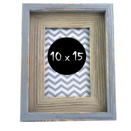 Rama foto Ida 10x15 cm lemn Gri