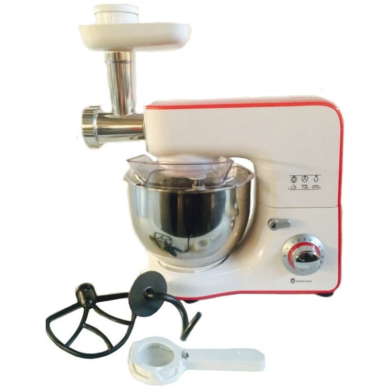 Robot de bucatarie French Cuisine Bol 5.5 litri 10 viteze 1000W Alb