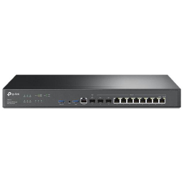 Router Omada VPN Porturi 10G Multi-WAN 10/100/1000Mbps Negru